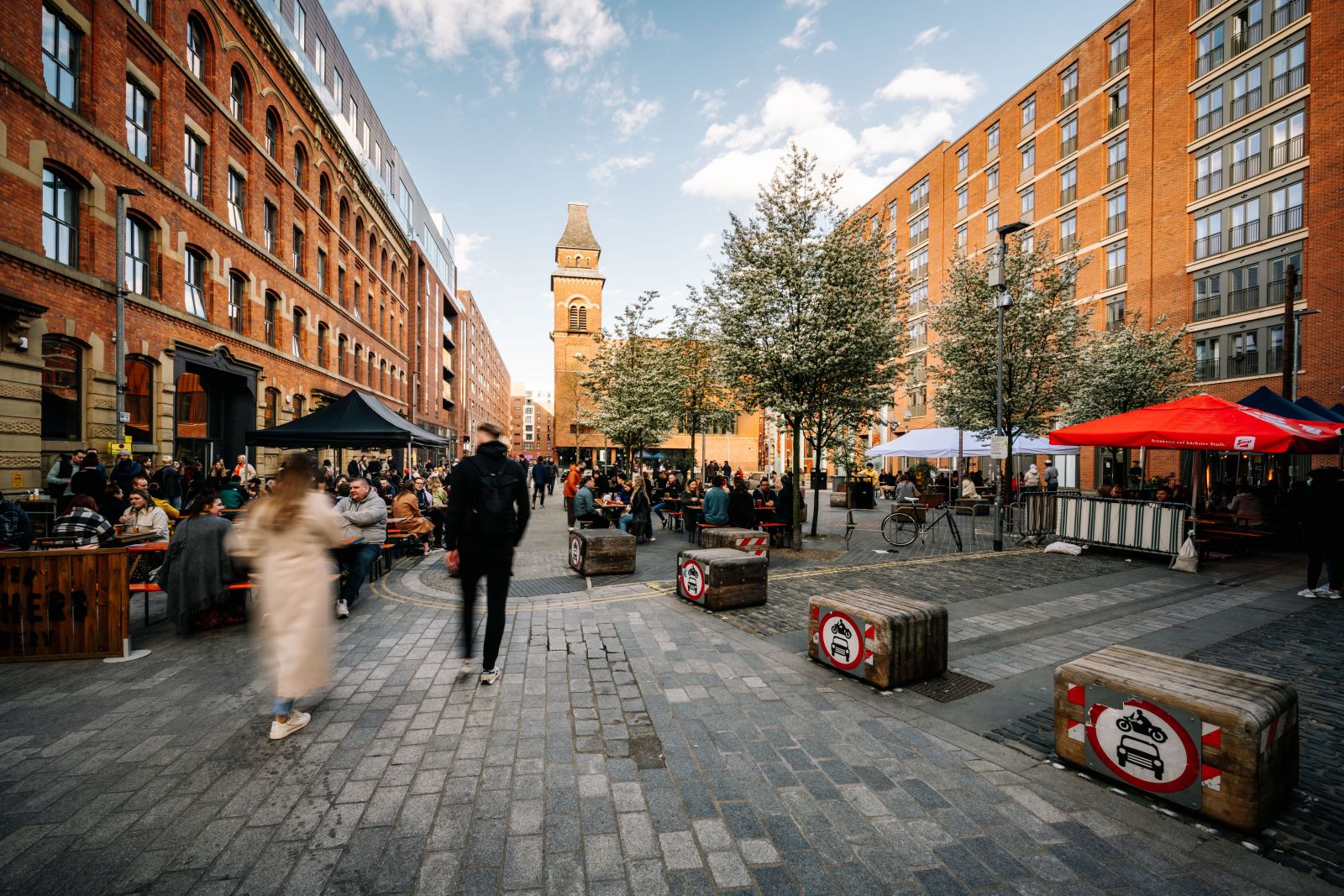 Cutting Room Square in Ancoats © Marketing Manchester and Rich J Jones